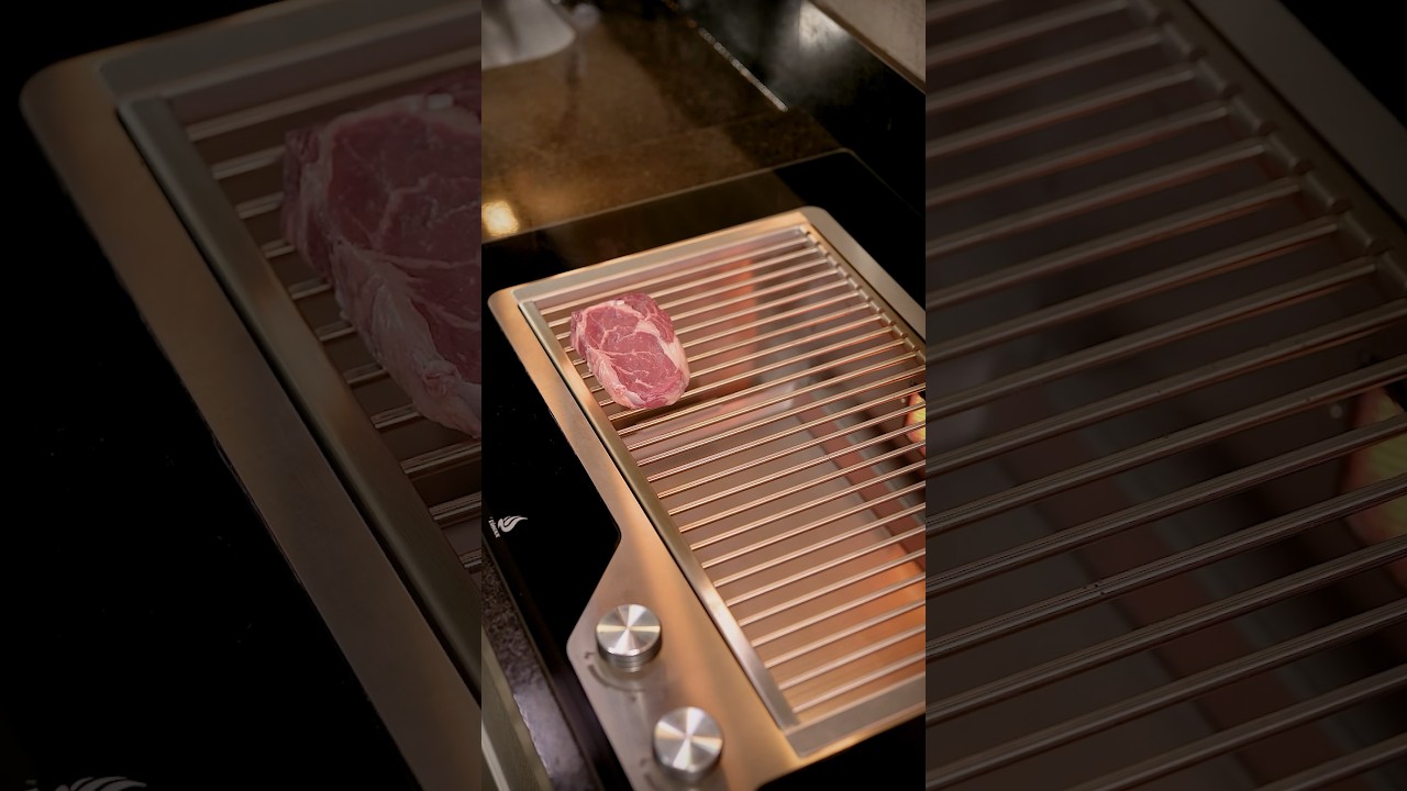 Parte 1: 🔥 Churrasco na nova DXX 301 Glass e eu vou grelhar hoje 4 tipos de cortes.