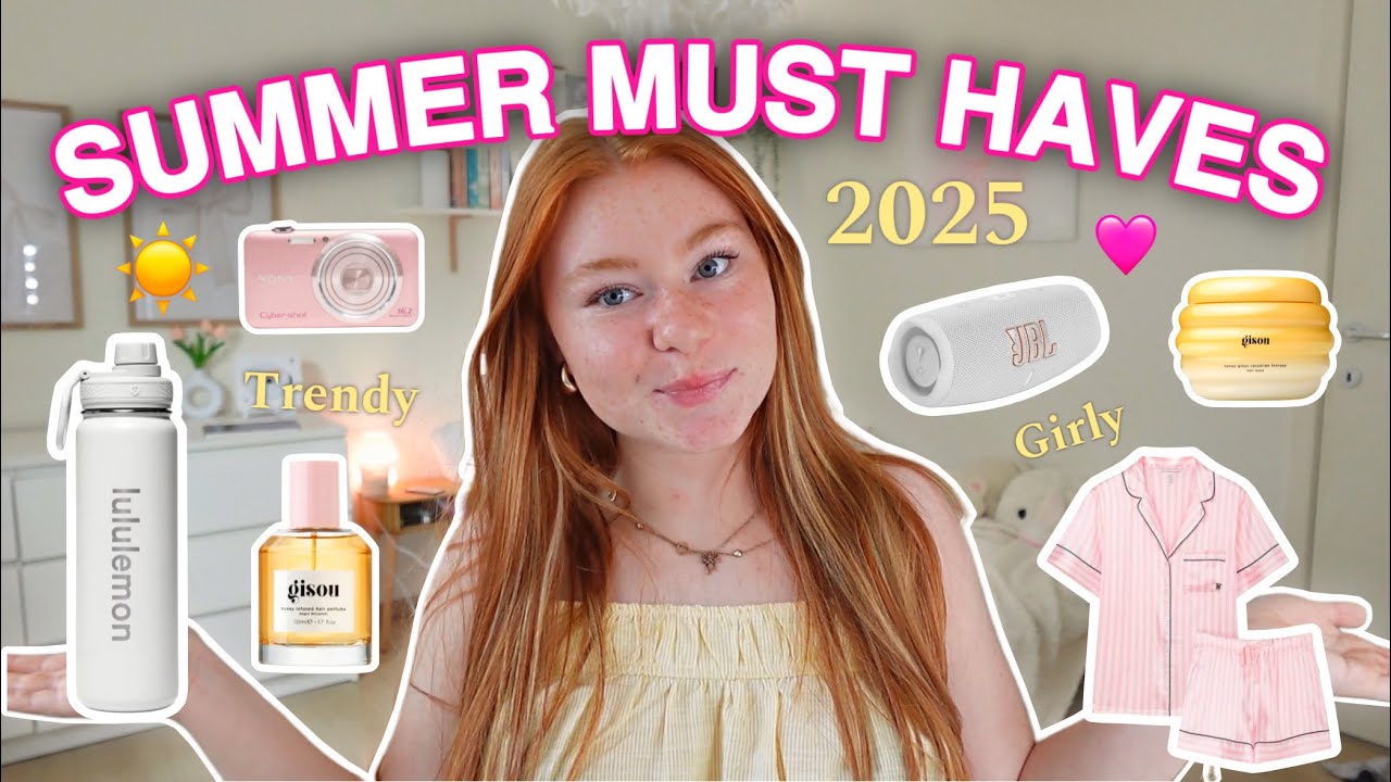 Summer Must Haves 2025 ☀️🎀| Zomer Essentials voor clean girl vibes