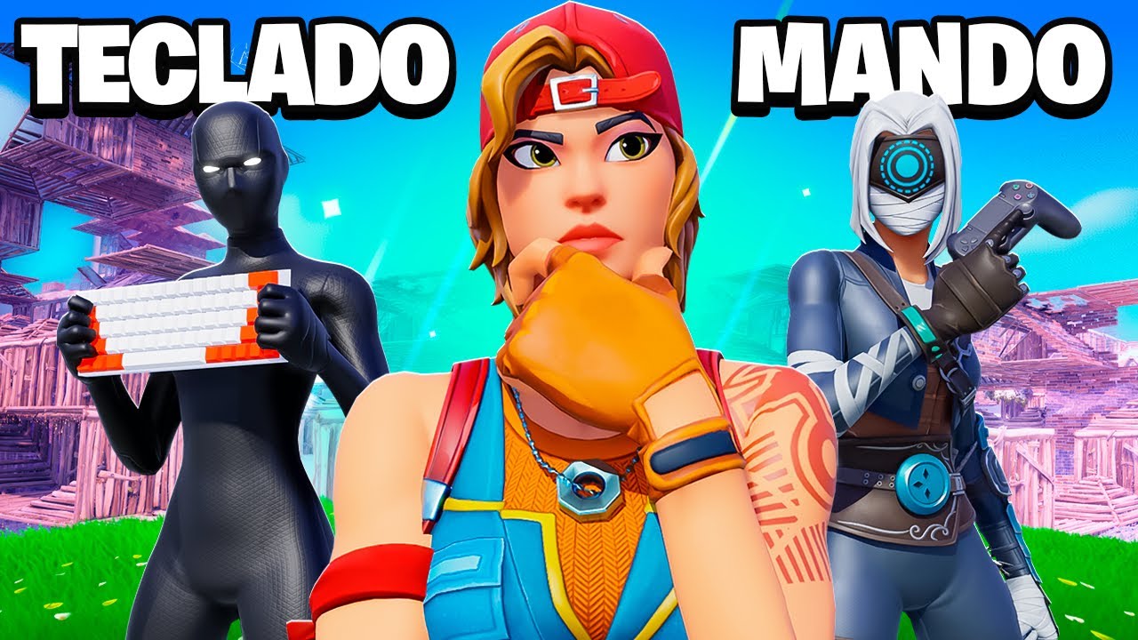 Enfrenté PROS de MANDO vs TECLADO en un TORNEO! ¿CUAL ES MEJOR?