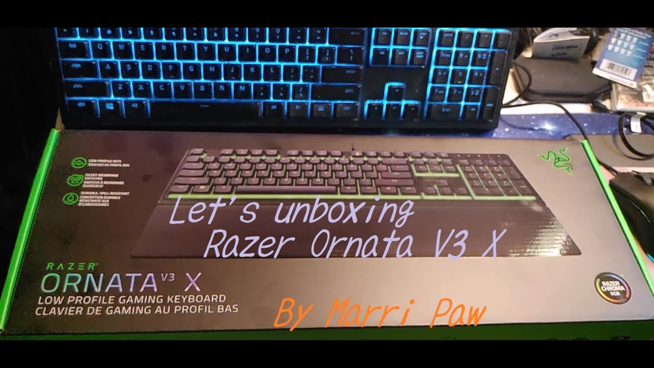 Let's Unboxing - Razer Ornata V3 X