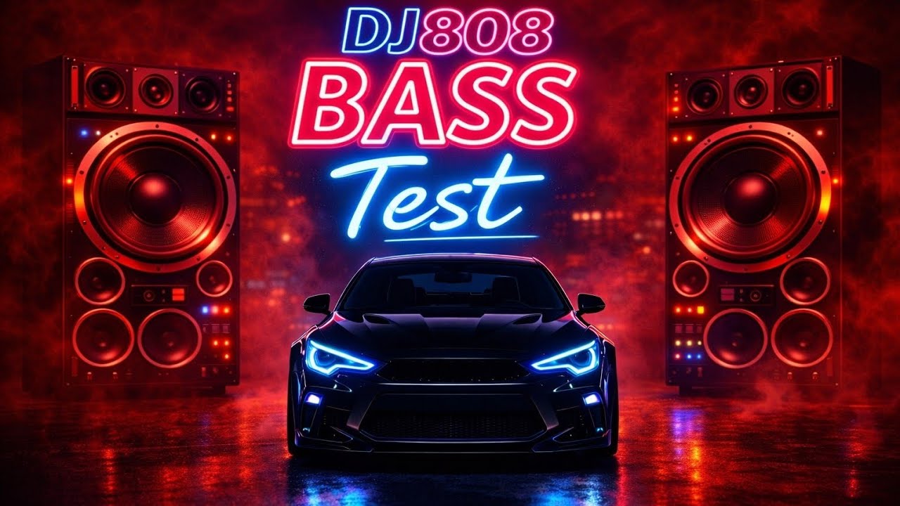 🔥 DJ 808 Bass Test – Earth Shake Mode | Extreme Subwoofer Flex & Deep 808 Drop