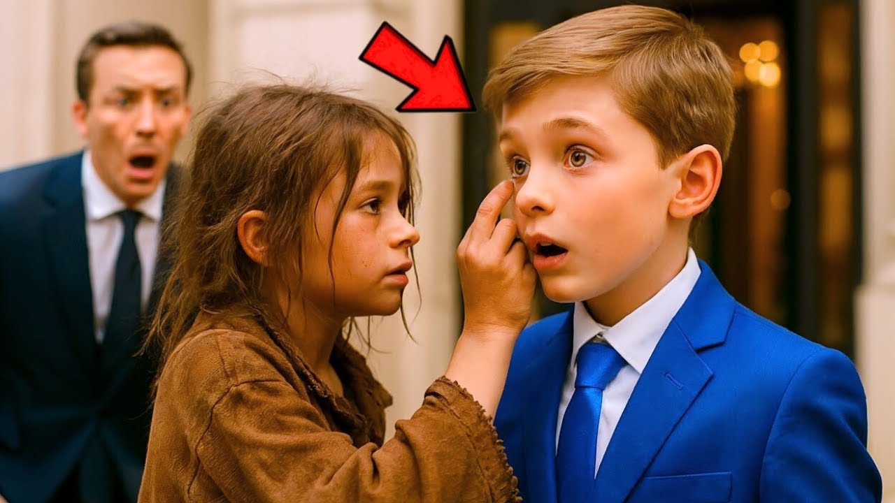IL FIGLIO DEL RICCO ERA CIECO… FINCHÉ UNA BAMBINA TOLSE QUALCOSA DAI SUOI OCCHI E SCIOCCÒ TUTTI