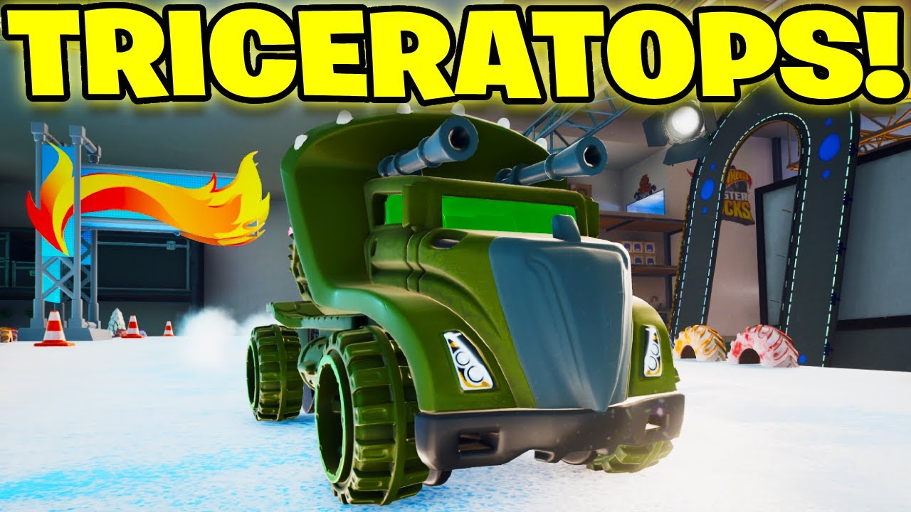 NEW TRICERATOPS CAR! IS IT GOOD? HOT WHEELS UNLEASHED!