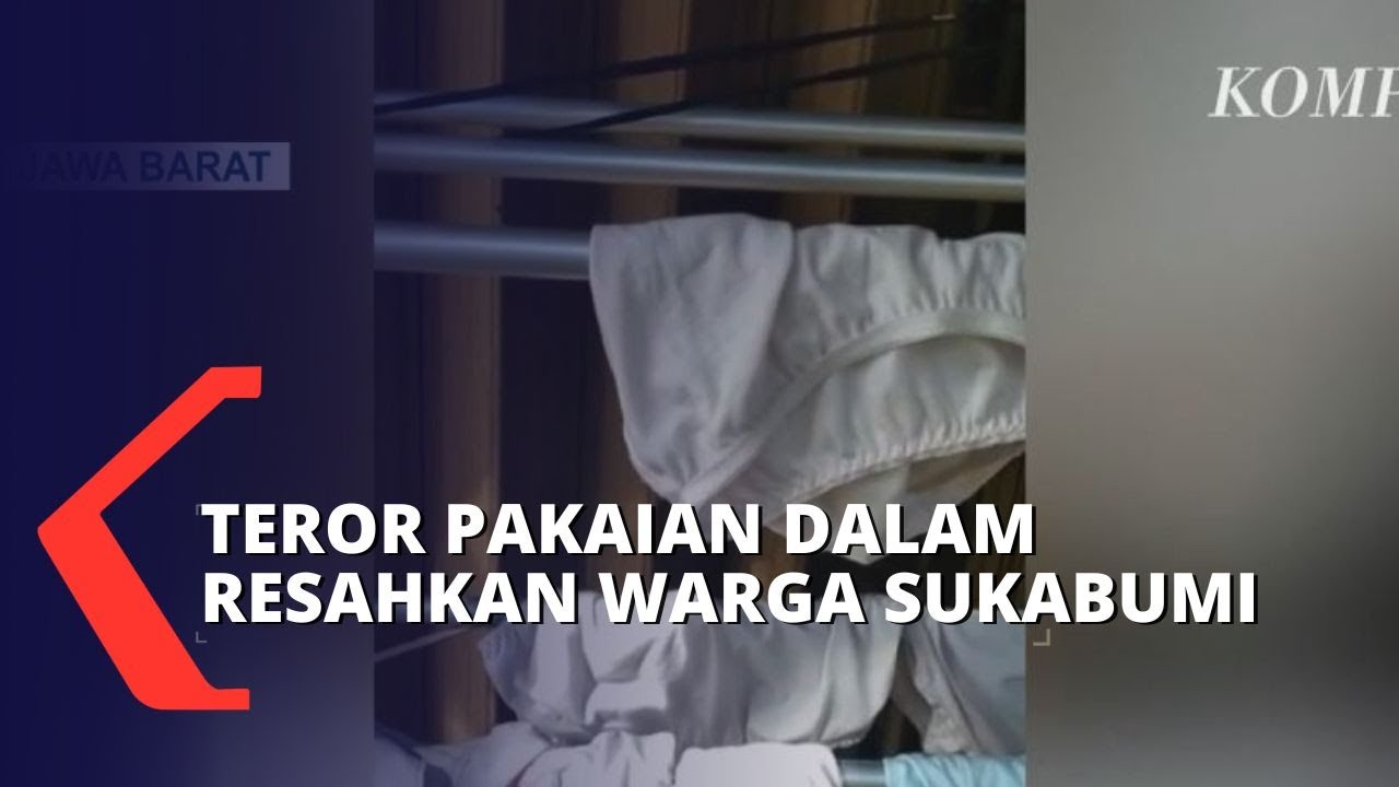 Heboh! Warga Sukabumi diteror Maling Celana Dalam