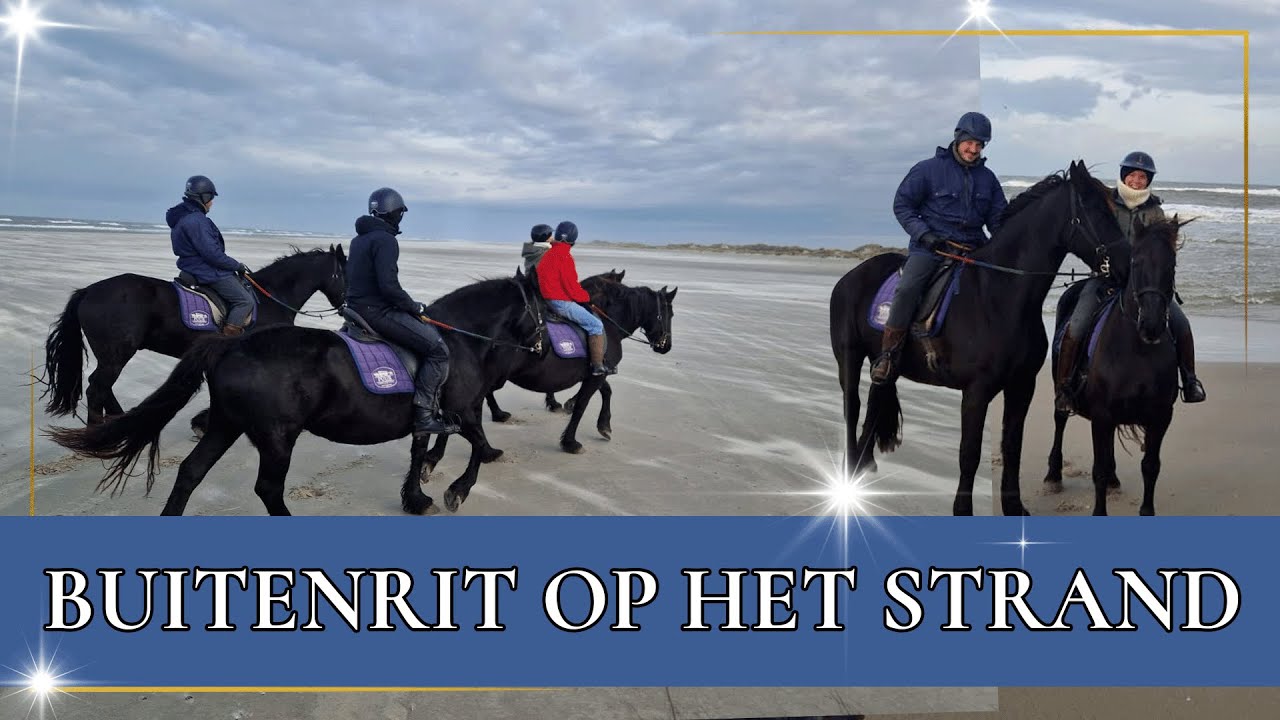 Eindelijk weer op buitenrit op Terschelling! | PaardenpraatTV