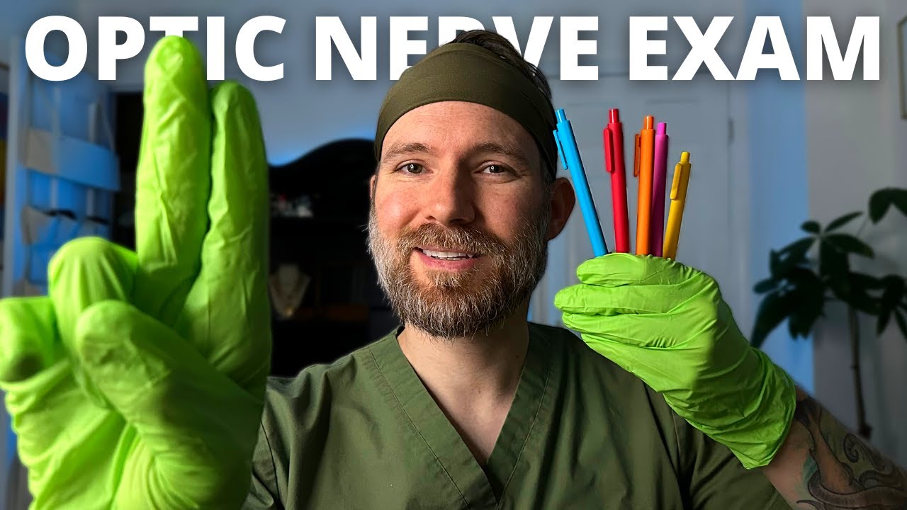 ASMR Cranial Nerve Exam - Testing your Vision