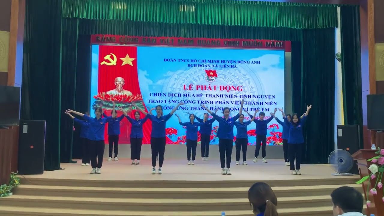 Dân vũ - Ngàn ước mơ Việt Nam - ĐTN xã Liên Hà