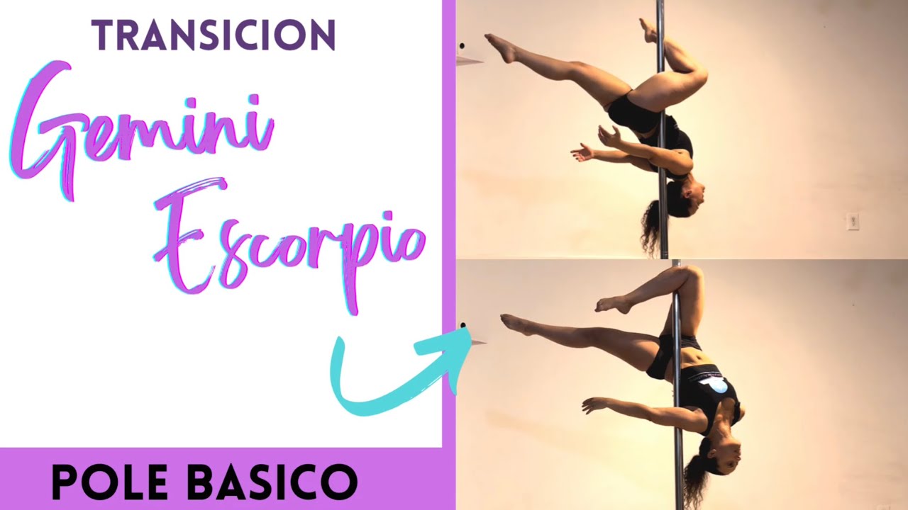 Tutorial cambio Gemini - Escorpio detallado paso a paso para pole dancers