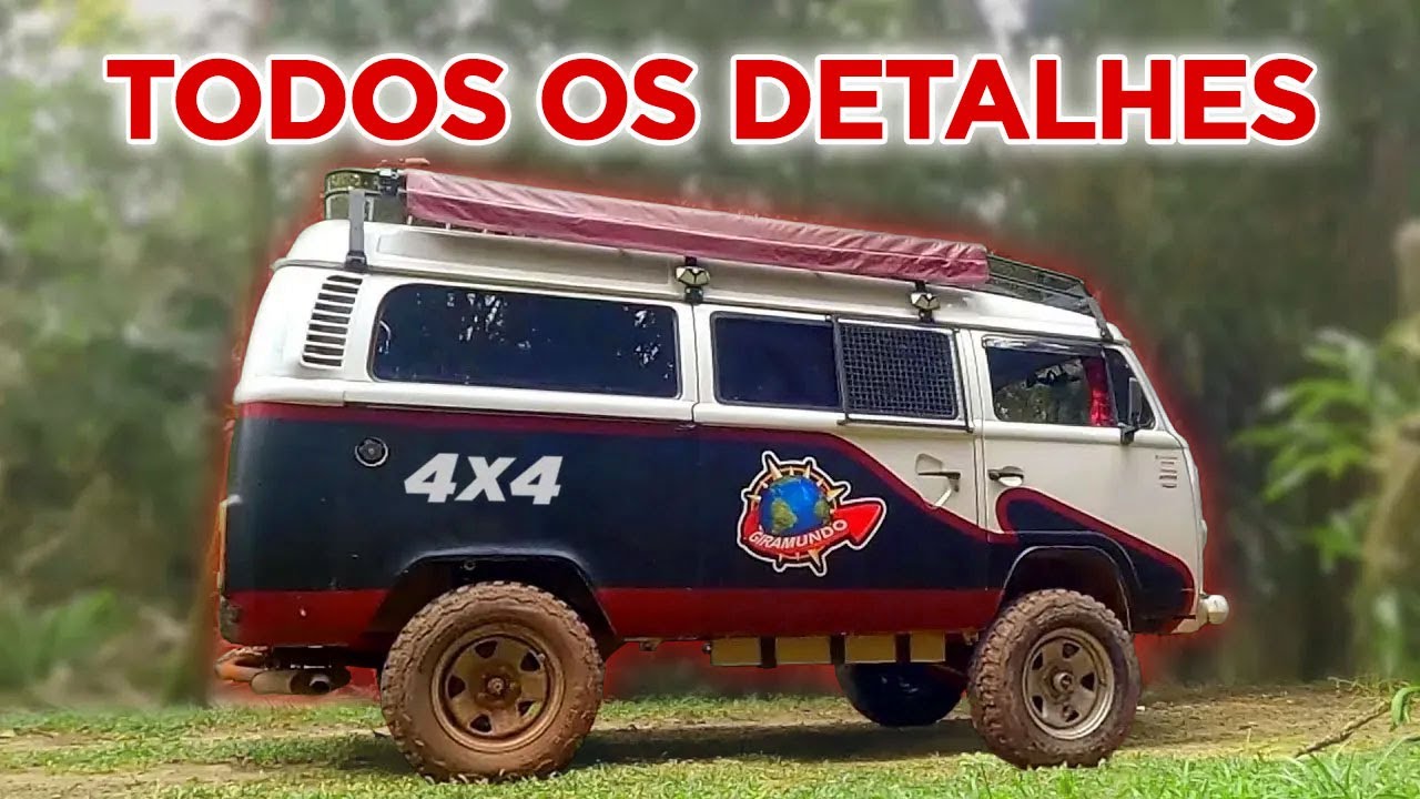 KOMBI 4X4 - TOUR OFICIAL da KombiHome mais OFF ROAD do Brasil! - MOTORHOME 4X4