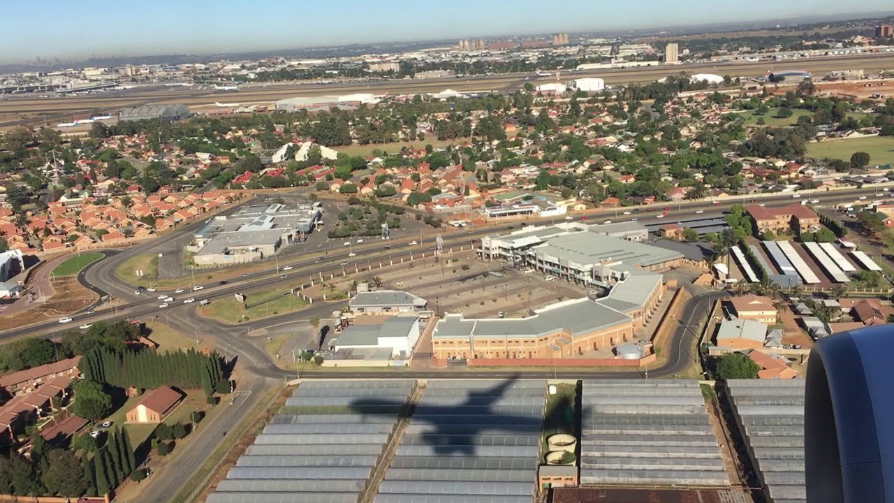 Landing at OR Tambo International