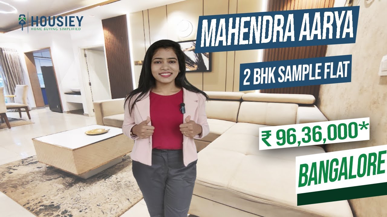 Mahendra Homes Electronic City Phase 2 | 2 Bhk Sample Flat Tour | Mahendra Aarya Electronic City