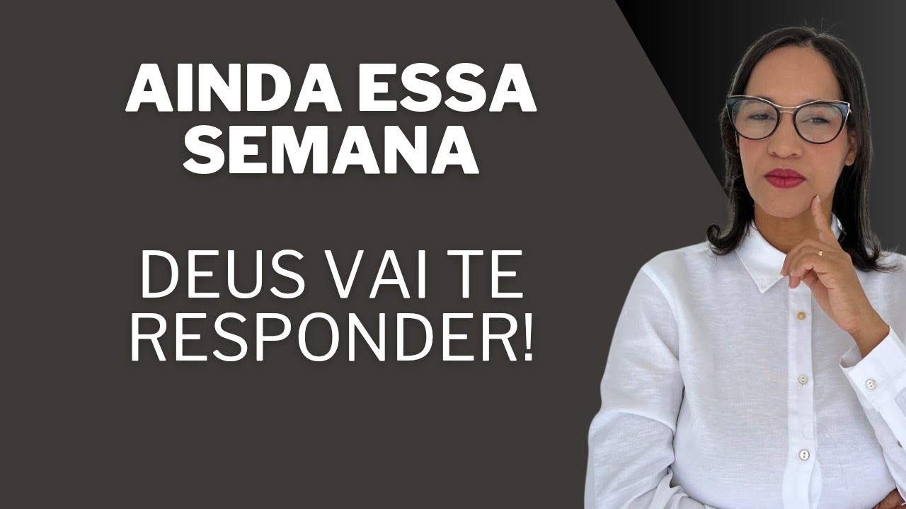 AO VIVO: Ainda essa semana Deus vai te responder!
