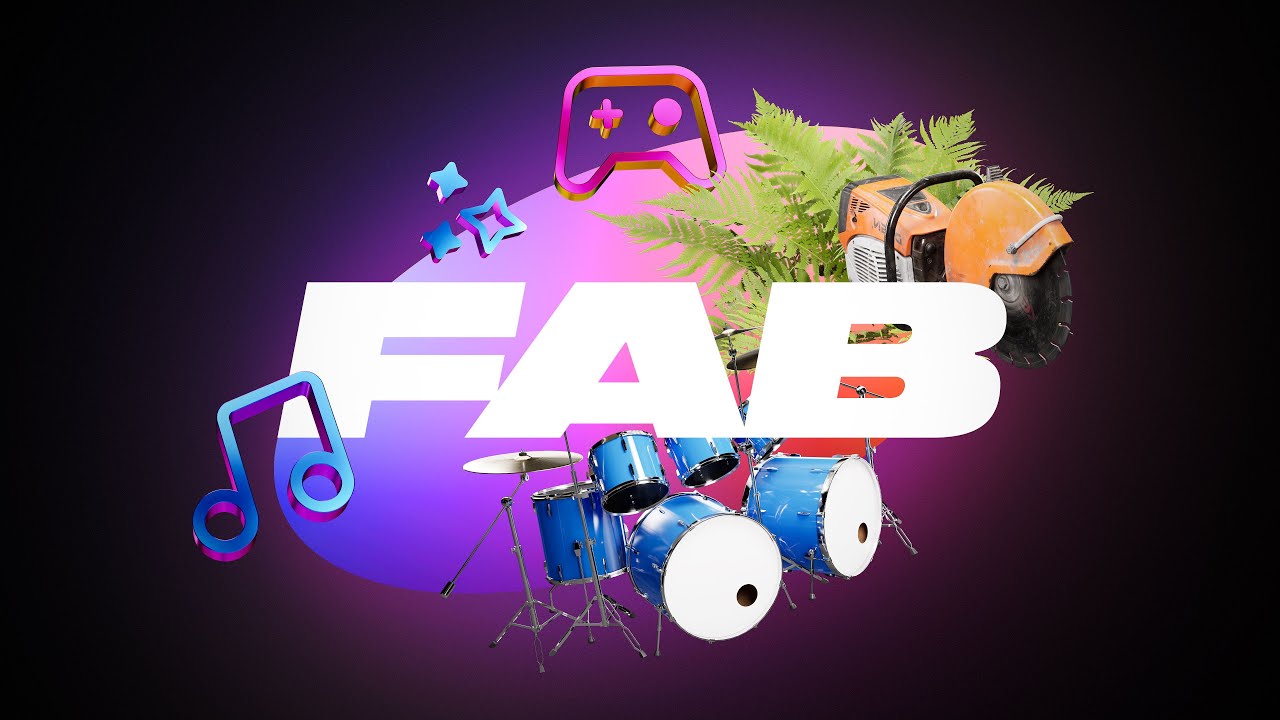Como utilizar el PLUGIN de FAB para usar MEGASCANS en UNREAL ENGINE 5