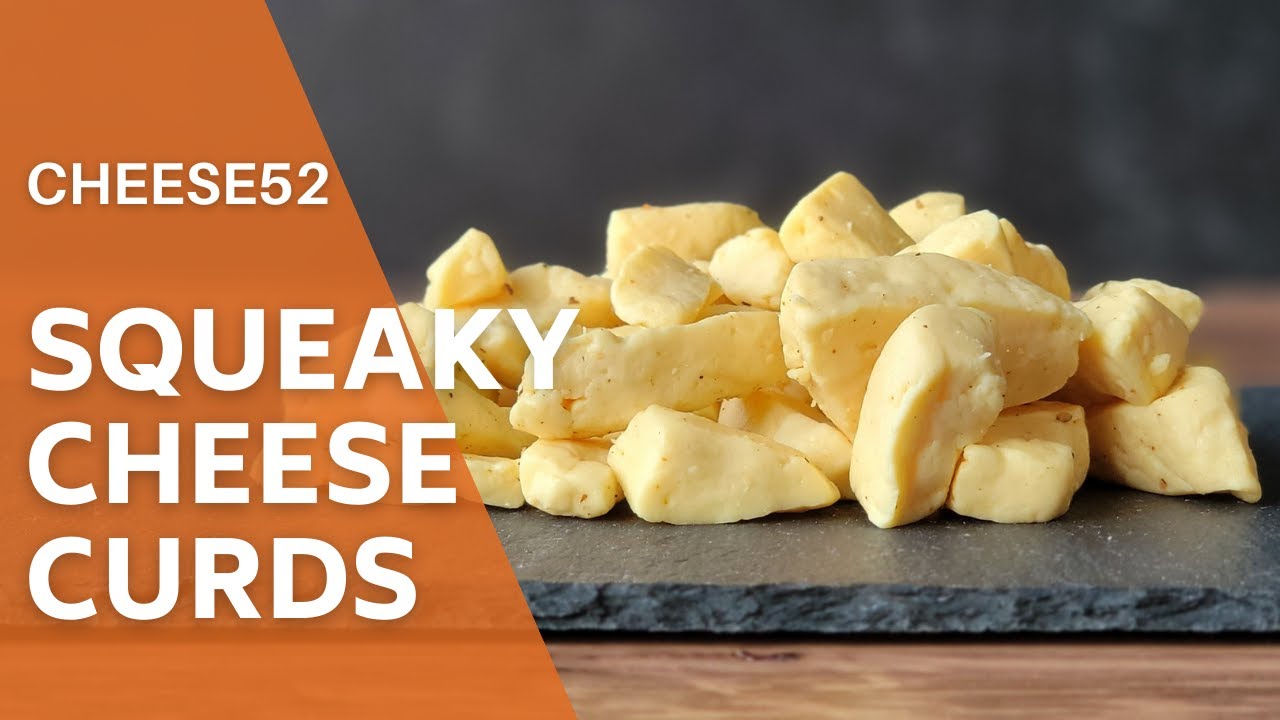 Squeaky Cheddar Cheese Curds -QUICK METHOD!
