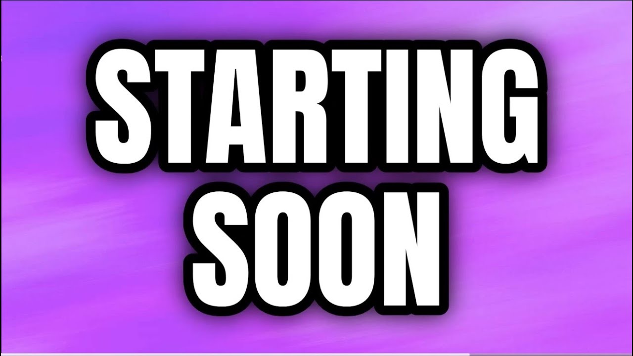 THE TILL I CRASHOUT TOUR - STARTING SOON SCREEN - [TEST]