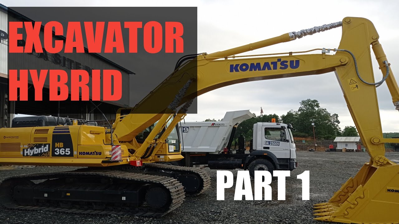 REVIEW NEW EXCAVATOR HYBRID PC 365 KOMATSU part 1