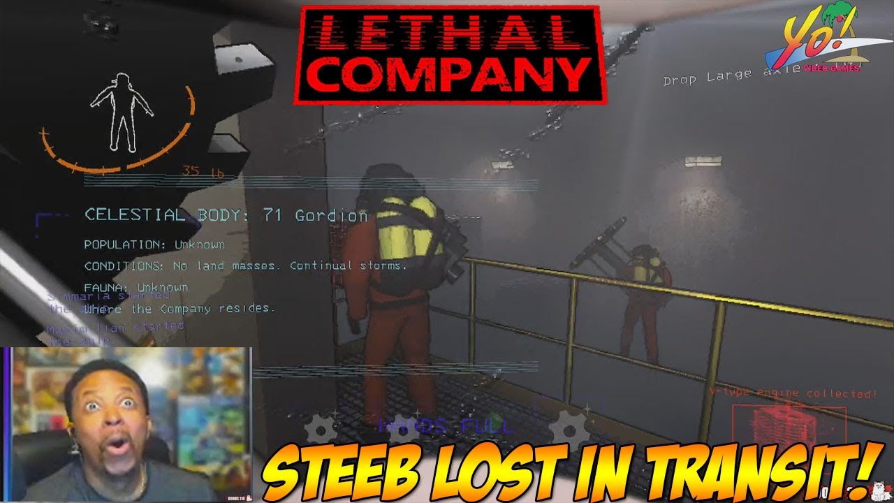 Lethal Company Version 50! Part 6! Steeb Lost in Transit! - YoVideogames