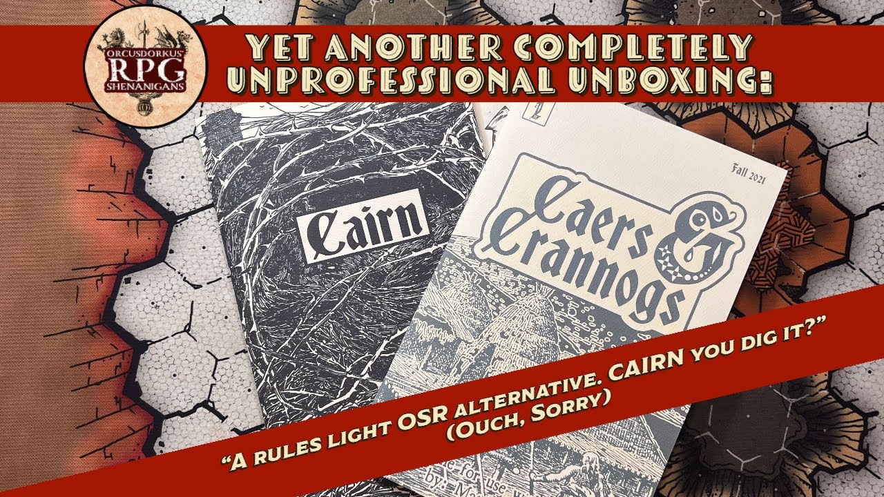 From LFOSR Part One: Cairn and Caers & Crannogs