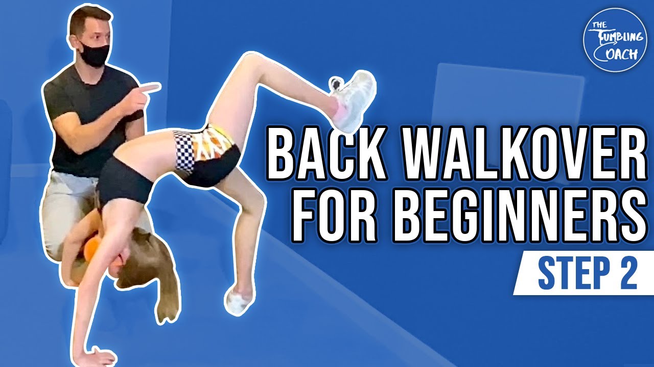 How To Do A Back Walkover For Beginners - At Home Tutorial (Step 2)