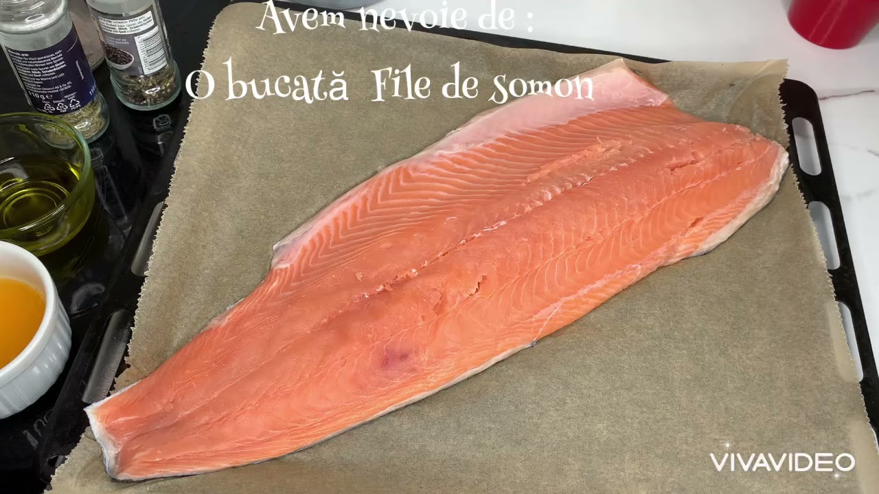 Somon la cuptor 😋Cea mai simplă rețetă 👌