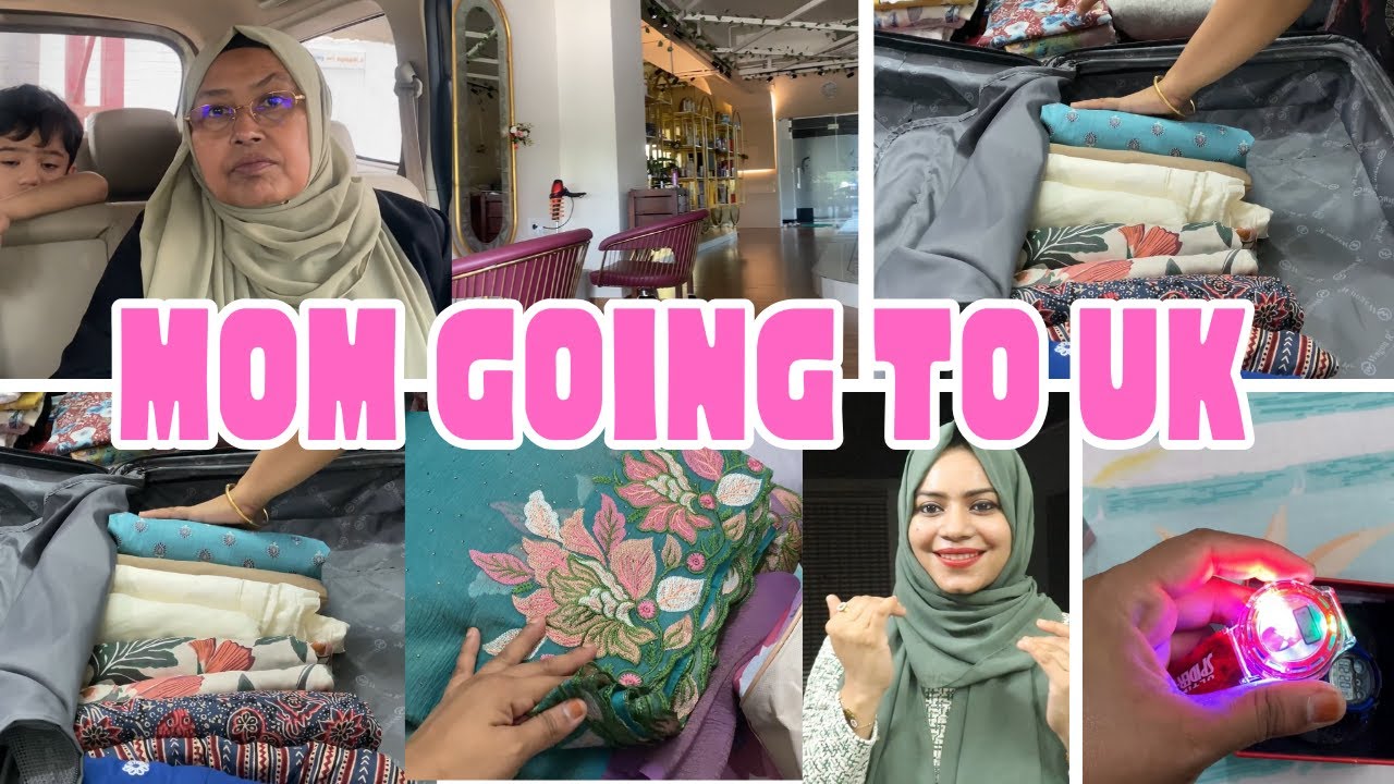 Mom going to UK / day in my life / zulfia's recipes