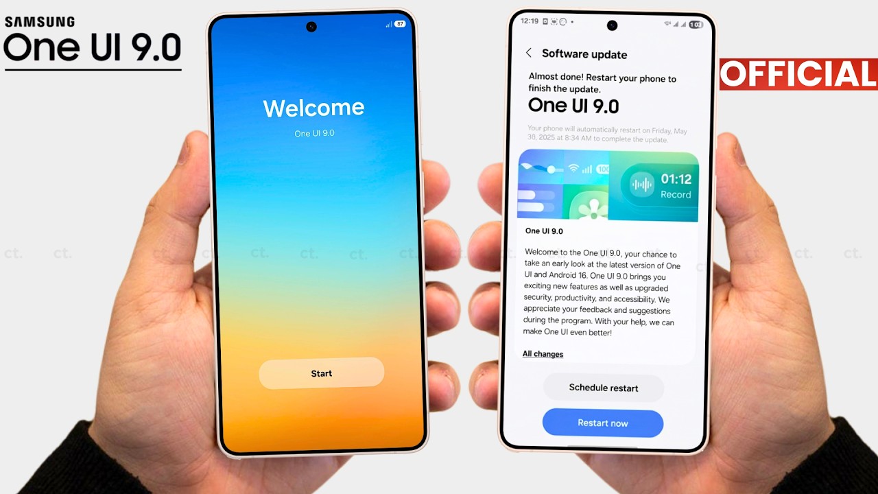 Samsung One UI 9 Galaxy S25 Ultra &mdash; ОФИЦИАЛЬНОЕ ОБНОВЛЕНИЕ!