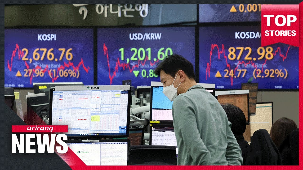 S. Korean stocks down more than 10% YTD on inflation, Ukraine crisis