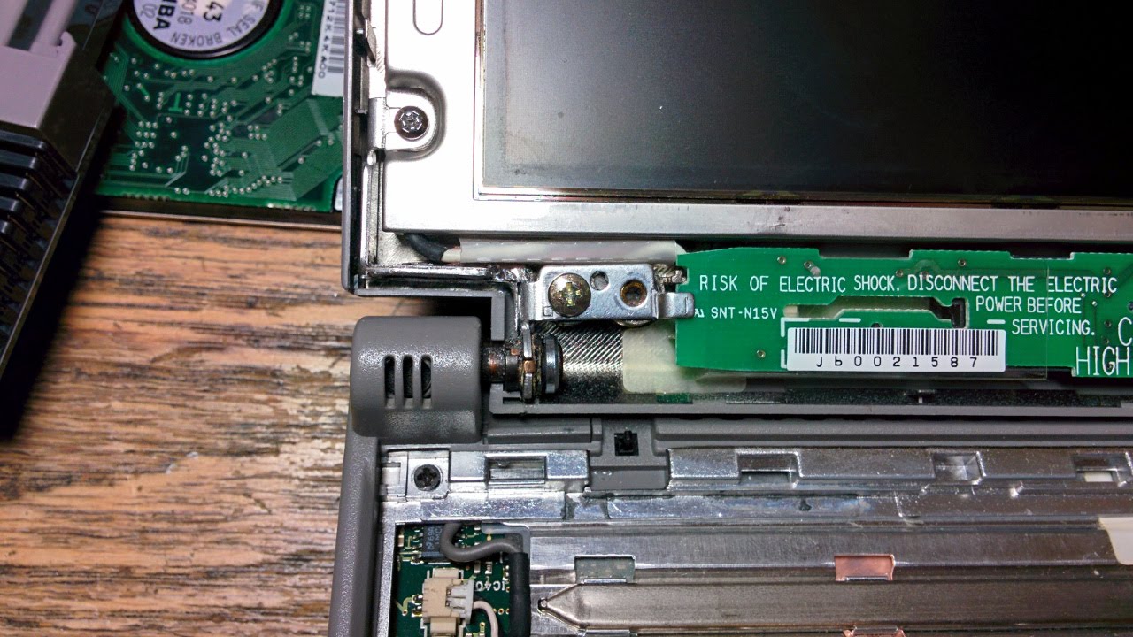 Чиним Toshiba Libretto 100 CT
