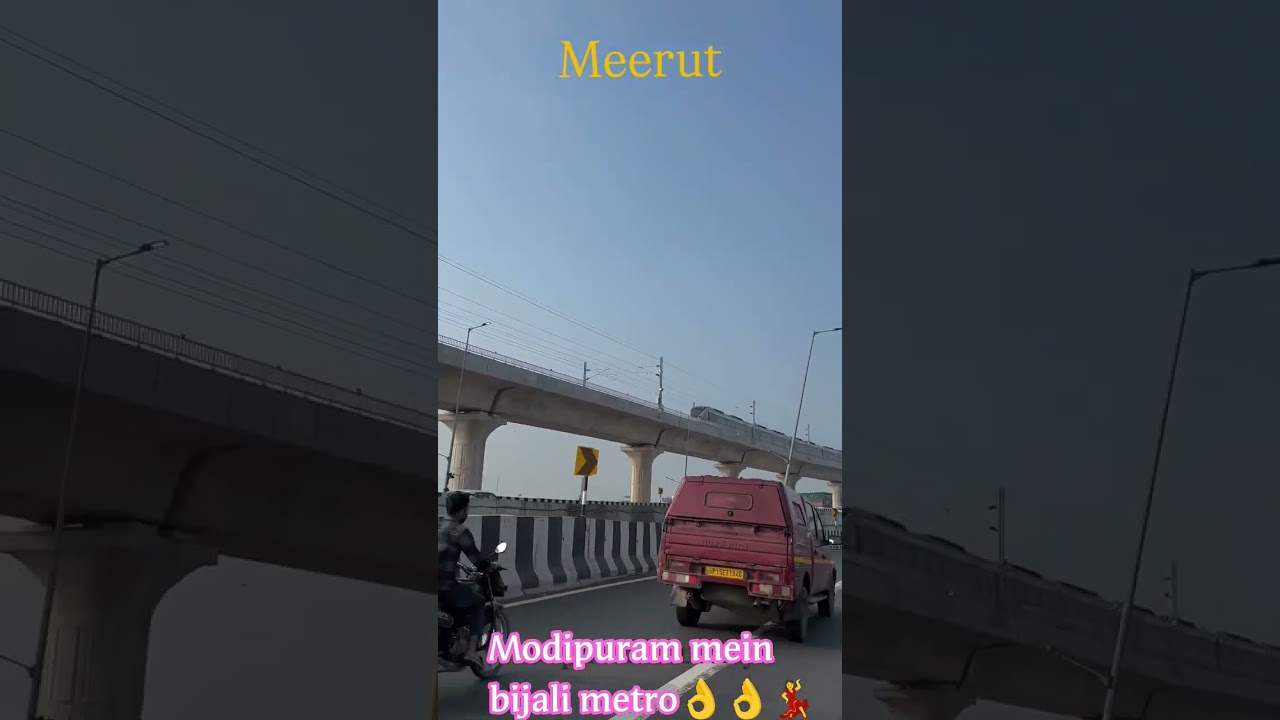 metro I modipuram Meerut 👌👌👌