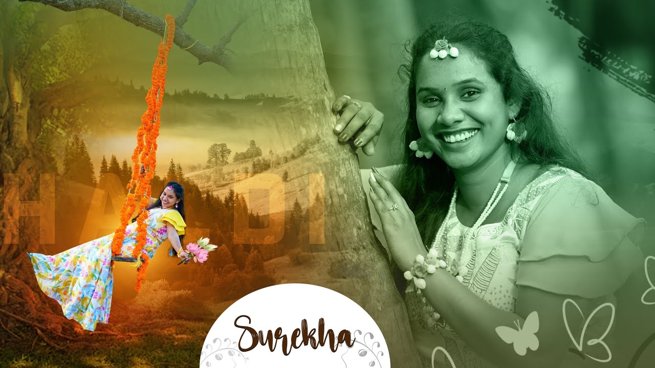 TELUGU BEST 4k SUREKHA HALDI CEREMONY|| CINEMATIC VIDEO || @rajeshphotography8768