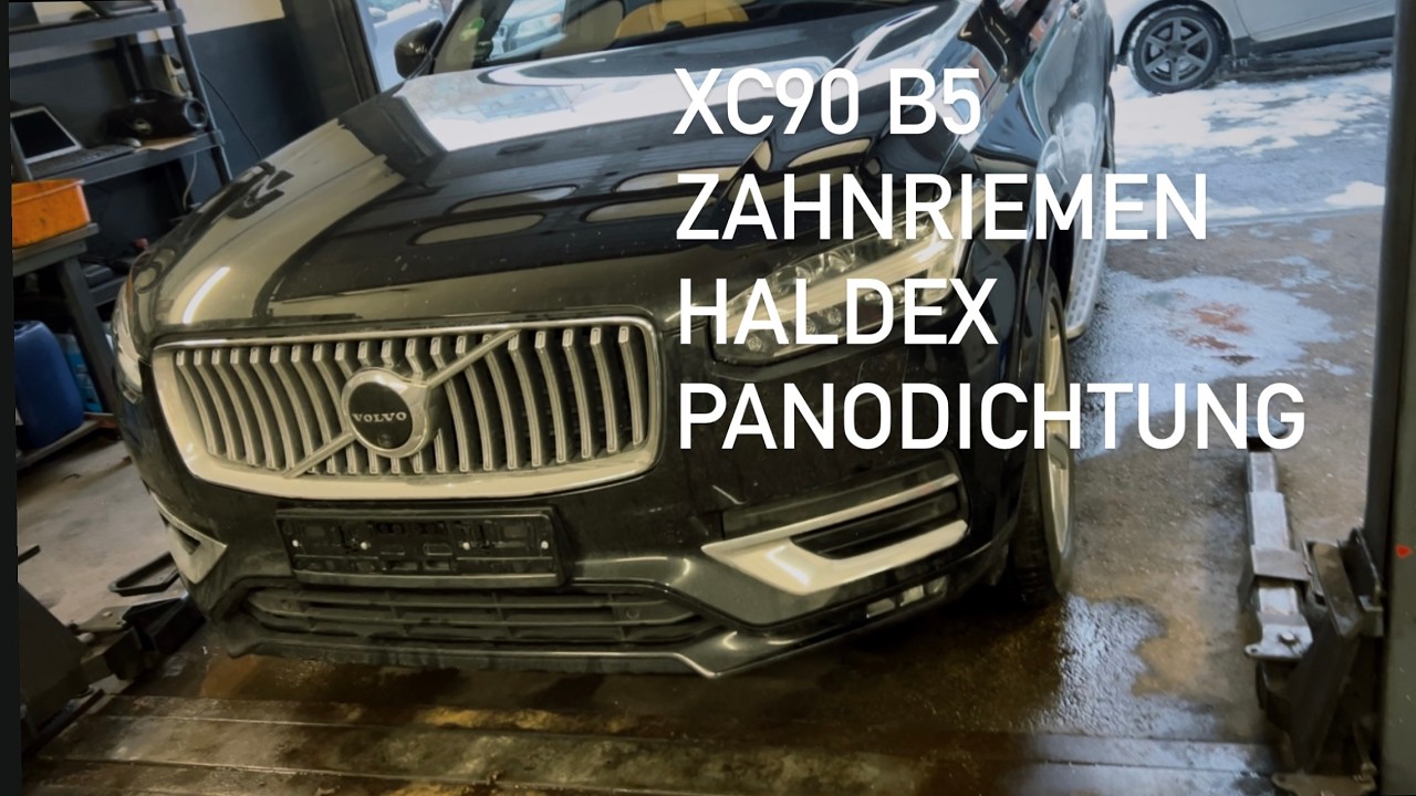 Kleiner Einblick: Volvo XC90 B5 Zahnriemen | Haldex Ölwechsel | Panorama Dichtung | KENO