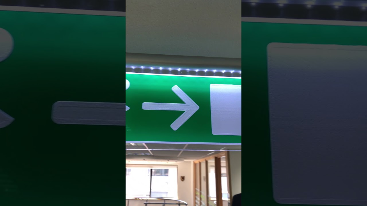 Fire Exit Sign