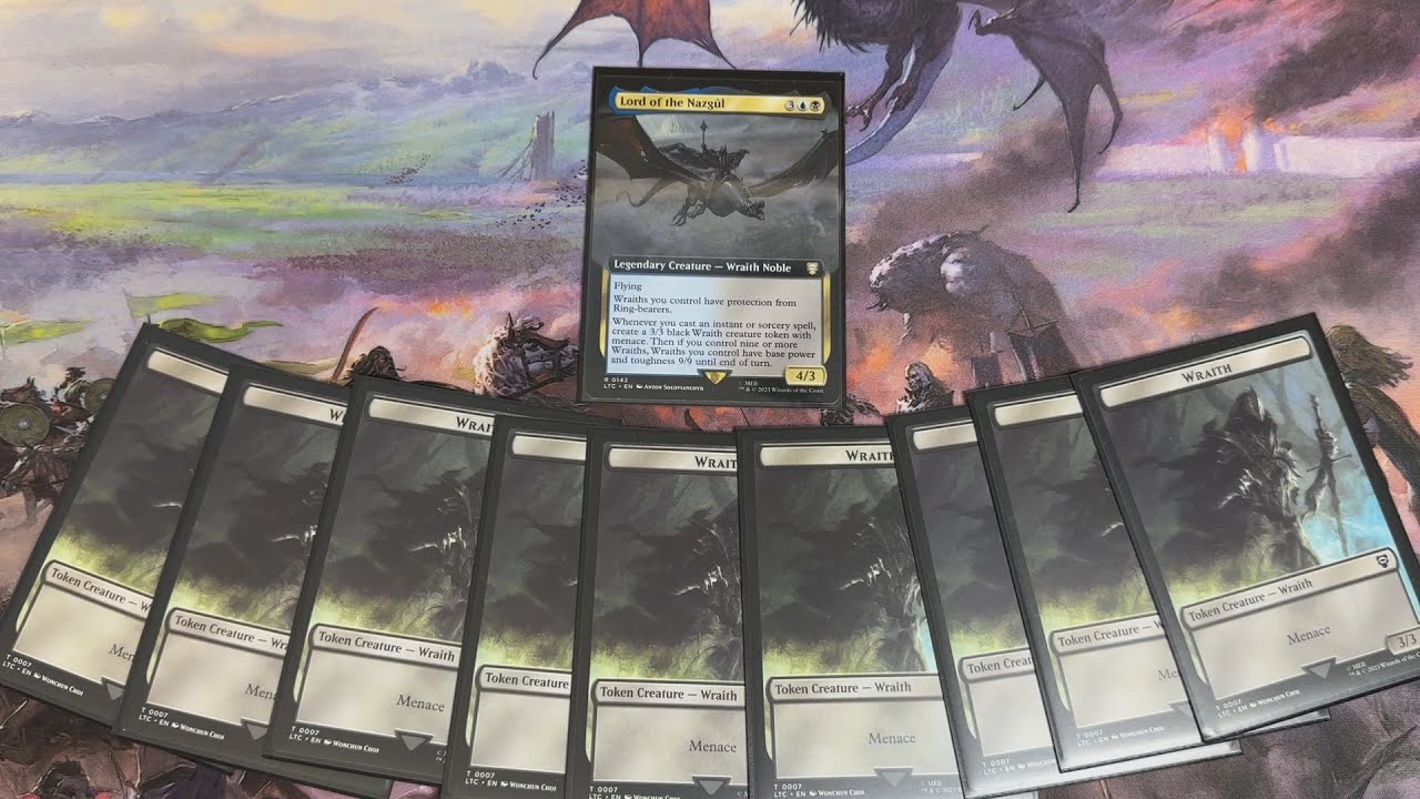 Lord of the Nazgûl Wraith Deck Tech! Spellslinger. Cantrips/Instant Speed. EDH Commander Deck Tech.
