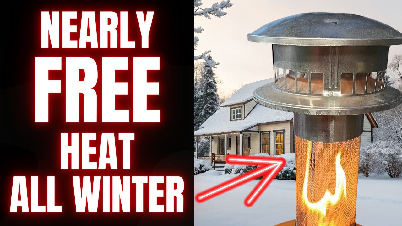 Home Heating That Cost Almost Nothing | EASY DIY