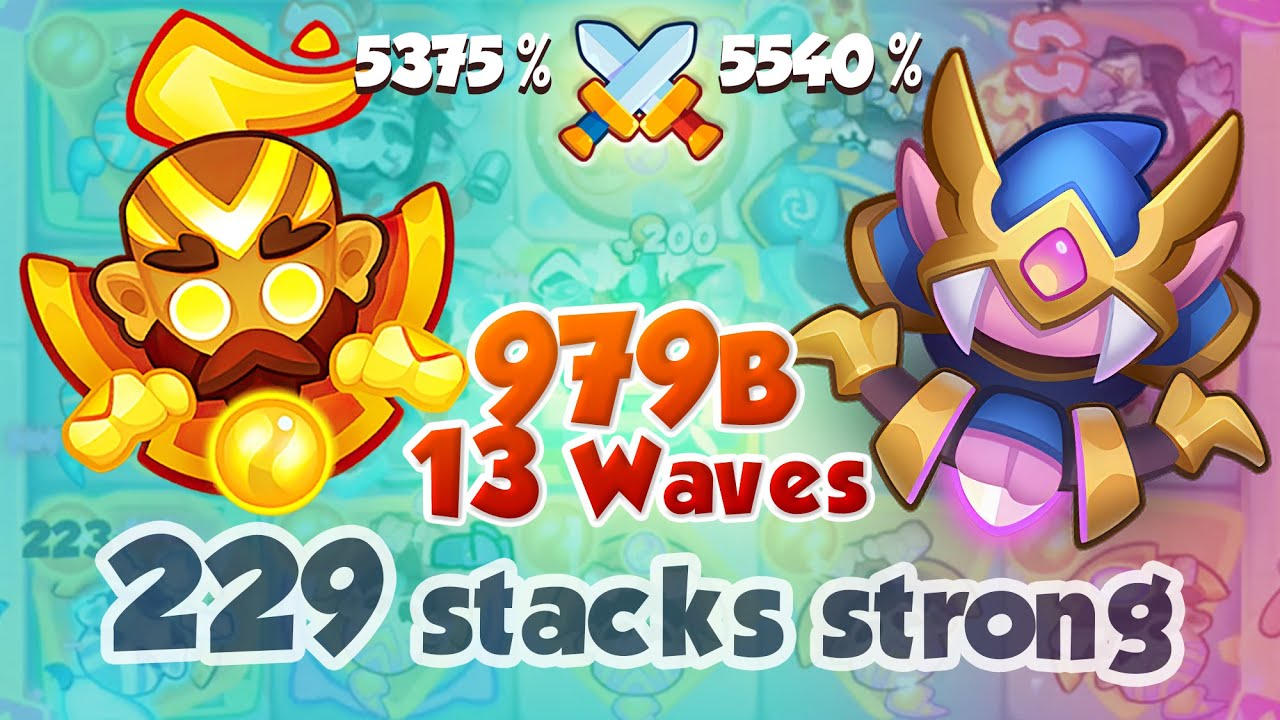 MONK 229 Stacks = 831 Billion again TR - RUSH ROYALE