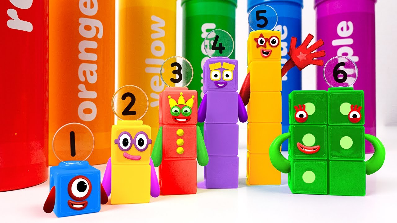 Fun Adventure with NUMBERS! 🔢Learning Math and Colors with Surprise Toys ✨