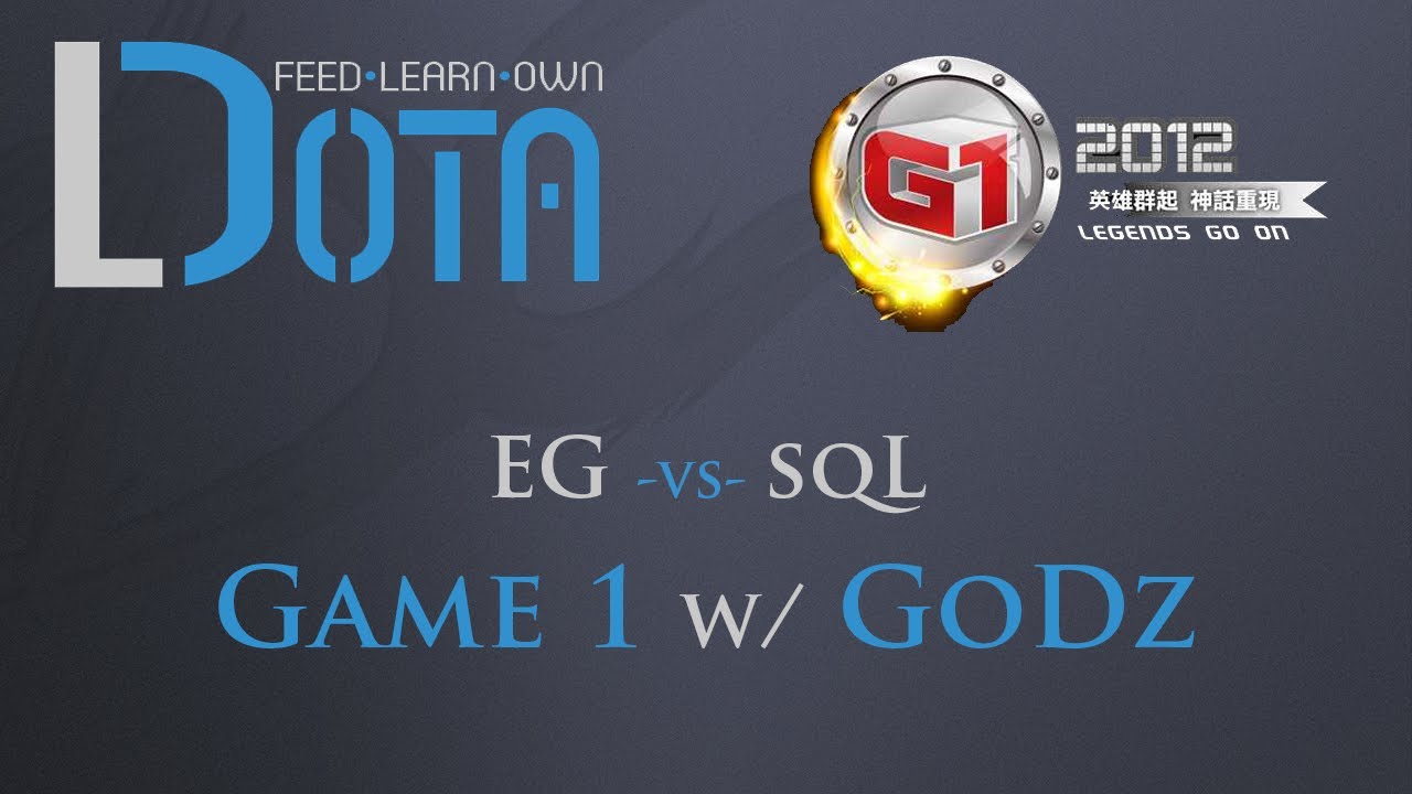 EG vs sqL - Game 1 (G-1 League Qualifiers)