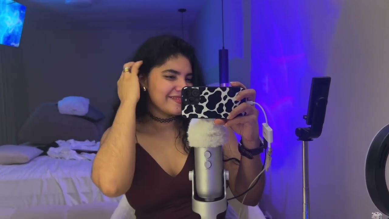[ASMR] MIX DE TRIGGERS DESDE OTRO ANGULO DE VISION !! #asmrsounds #scratching #tapping #watersounds