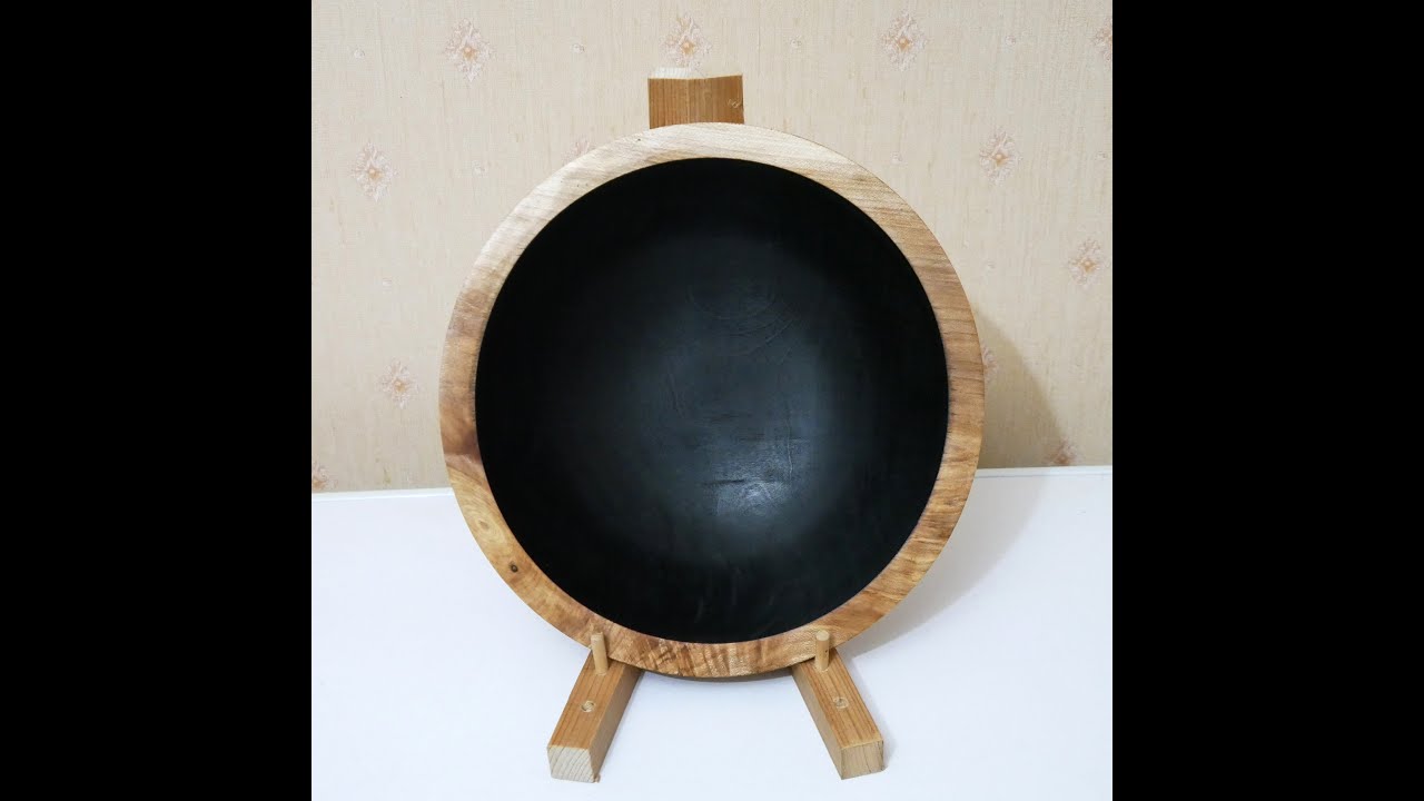 Woodturning a Charred Sycamore Bowl
