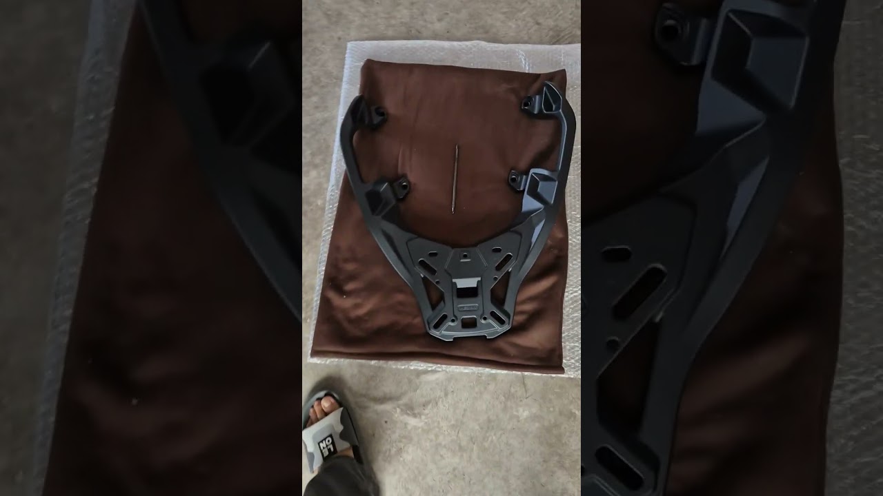 BMW C400GT DIY installation of new rear rack การติดตั้งถาดหลังด้วยตนเอง