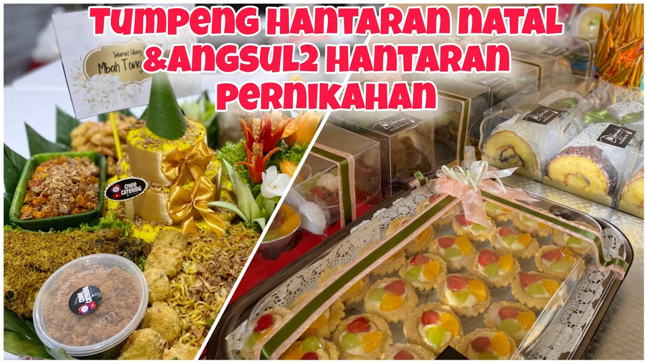 ANGSUL-ANGSUL HANTARAN PERNIKAHAN, MENU HANTARAN NATAL SAMPE PERSIAPAN 400 NASI BOX ⁉️LENGKAP BANGET