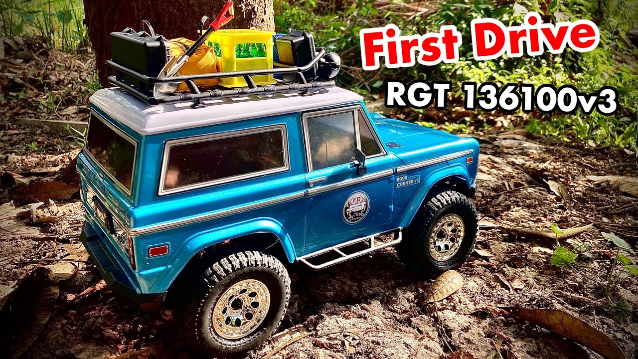 First Drive | RGT 136100 V3 Ford Bronco Classic #rccar