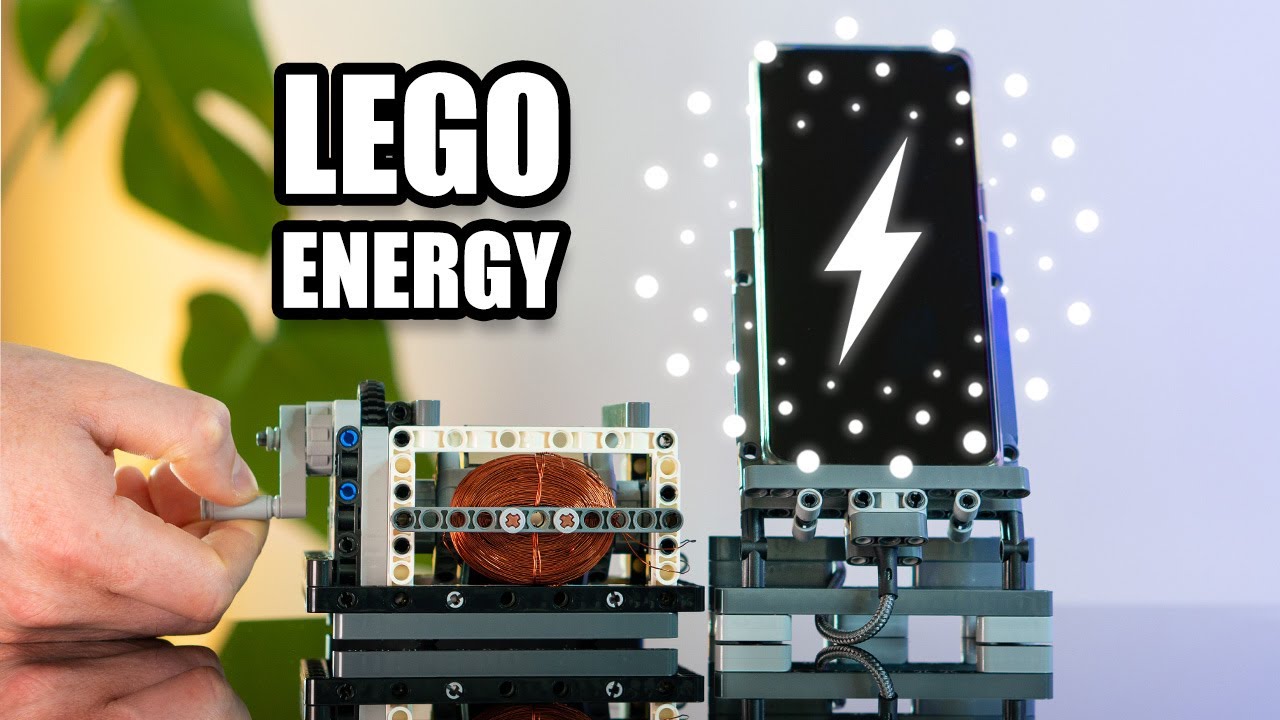 Заряжаю свои гаджеты с помощью Lego!
