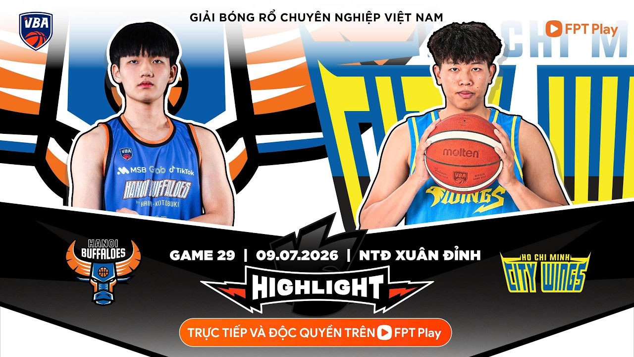 Hanoi Buffaloes vs. Ho Chi Minh City Wings - Game Highlights