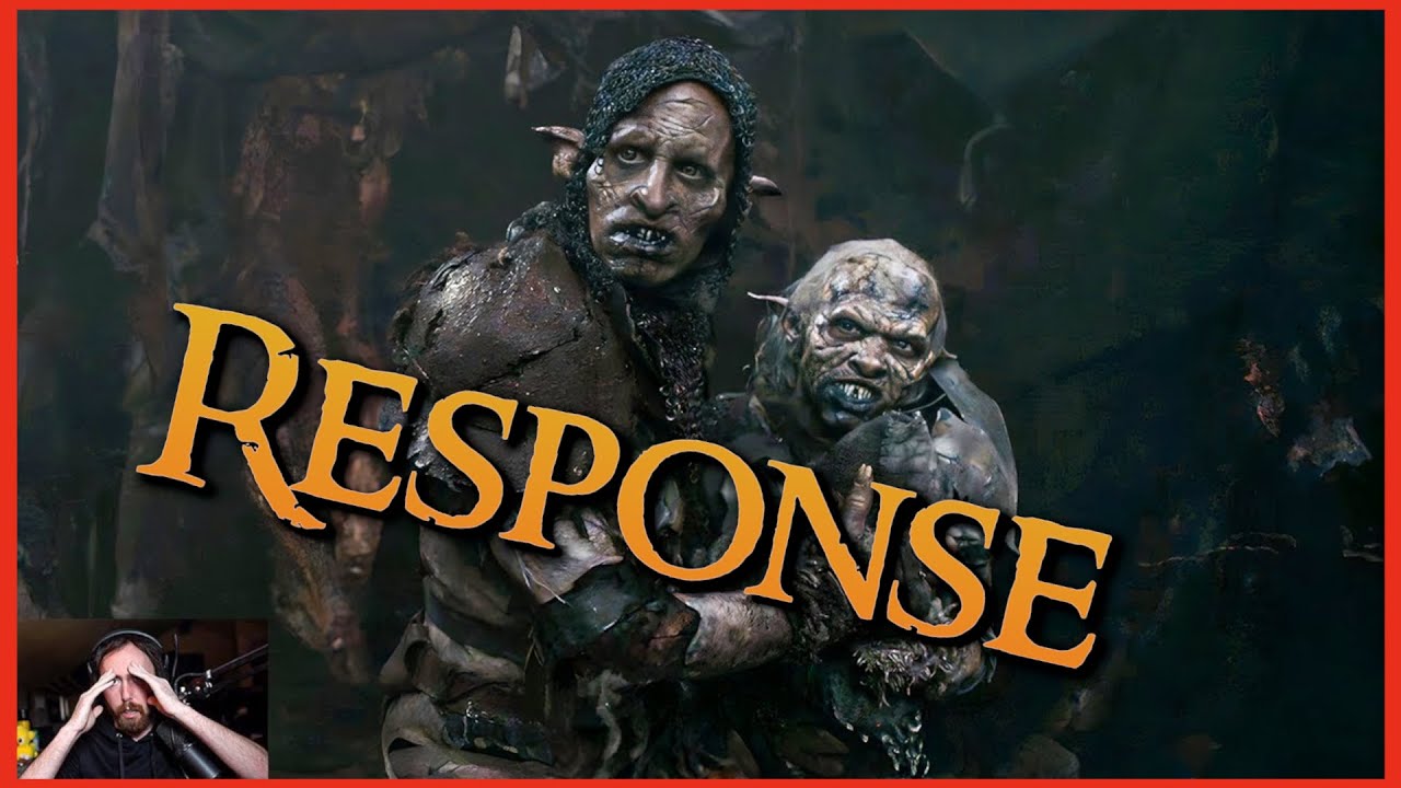 Response to Asmongold: Rings of Power Just Pissed Everyone Off.. - The truth about Orcs