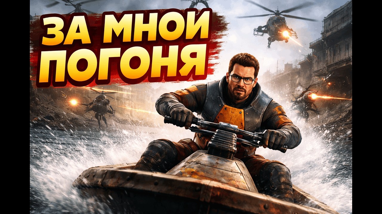 HALF-LIFE 2 ➤ #2 По каналам плывём, метрокопов бьём