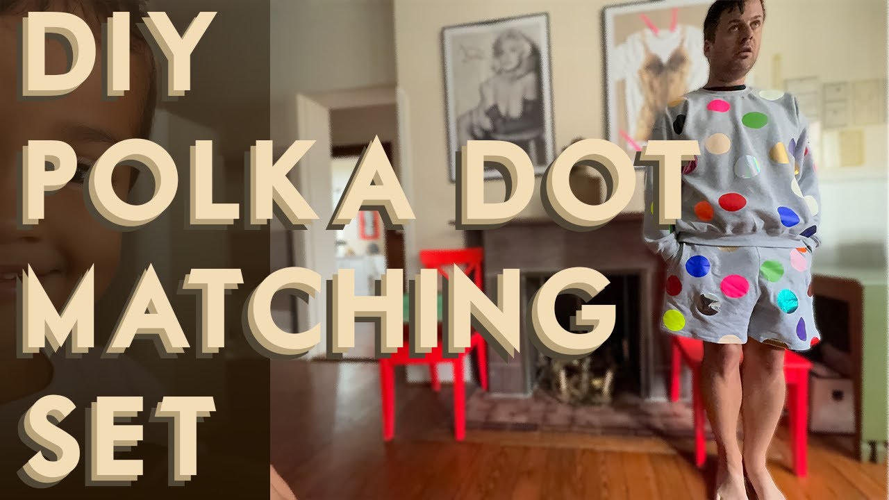 How I Made A Custom Polka Dot Outfit