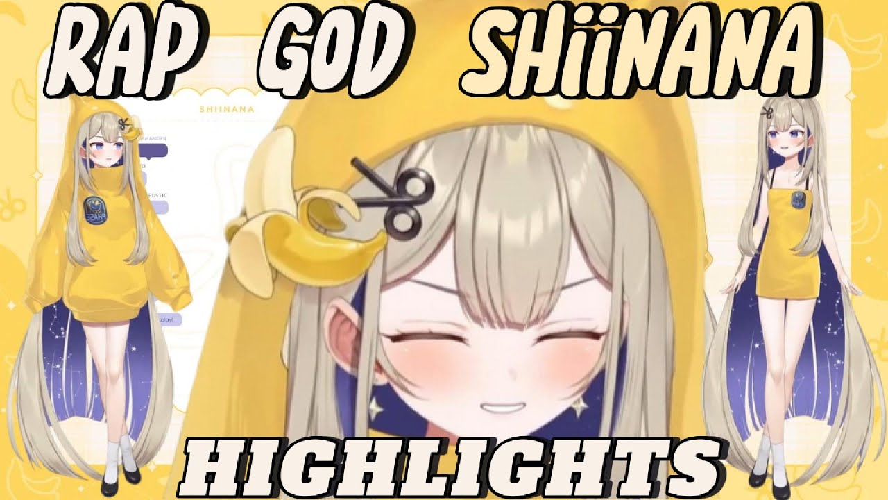 ShiiNANA Reveal - Cute Crab Banana Seamstress Vtuber  | #phaseclips | #vtuberclips | #vtuberclip