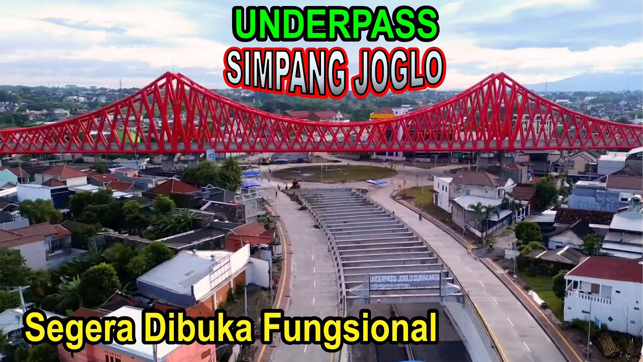 Underpass Simpang Joglo Solo Segera dibuka