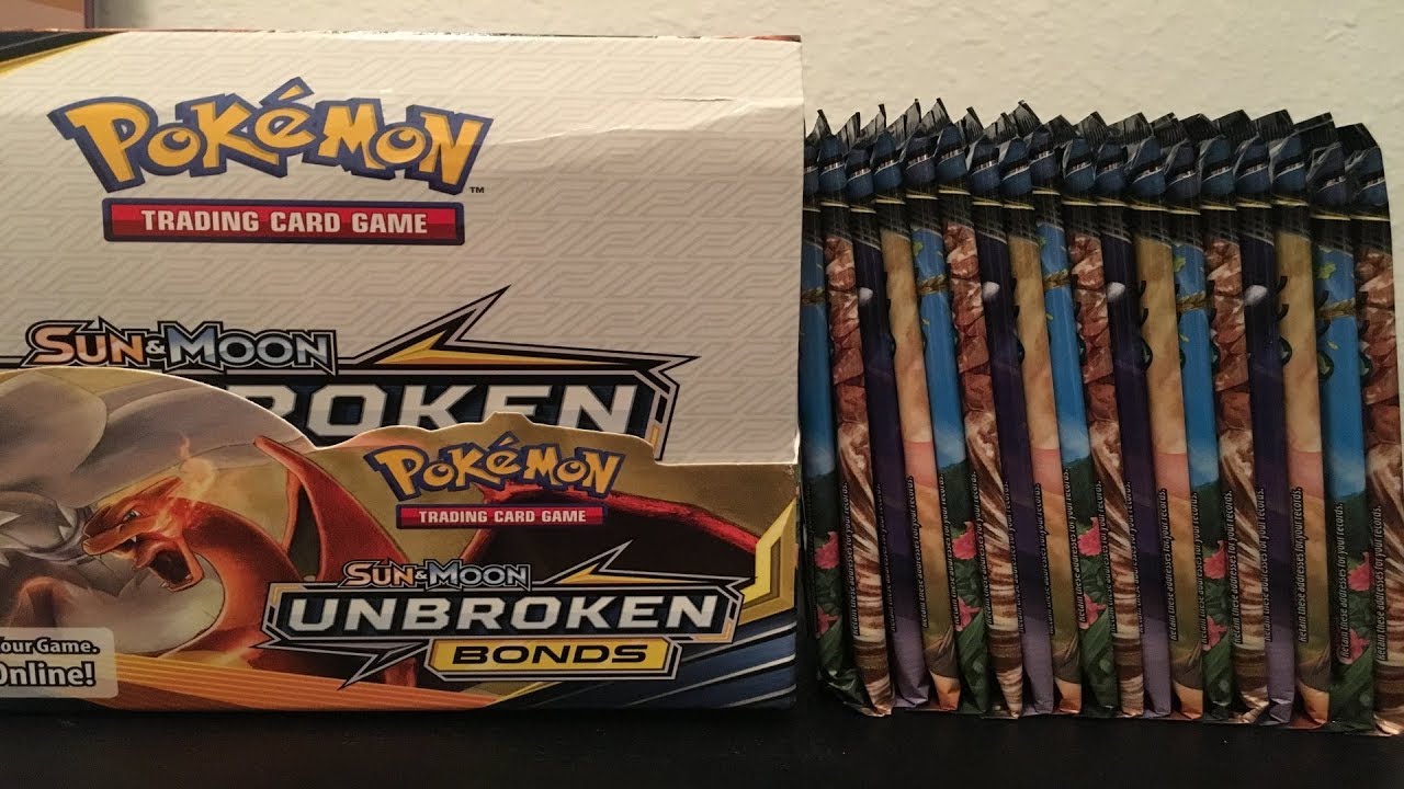 UNBROKEN BONDS BOOSTER BOX OPENING PART 1 of 2!! 18 PACKS!! NEWEST POKEMON TRADING CARD GAME SET!!